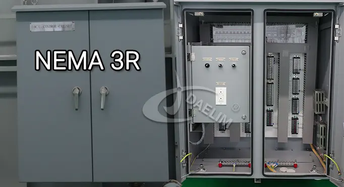 67kv 8.4mva 10.5mva transformer control enclosure