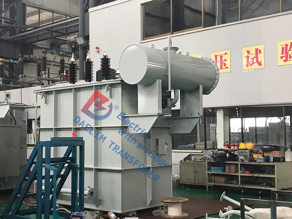 Electric furnace transformers that have been completed