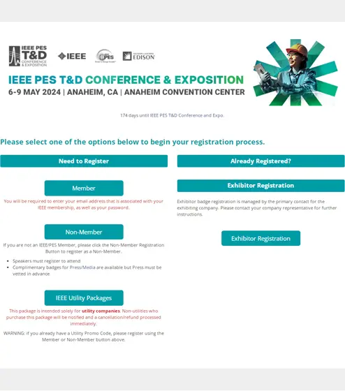 HOW DO I REGISTER FOR THE IEEE PES T&D?