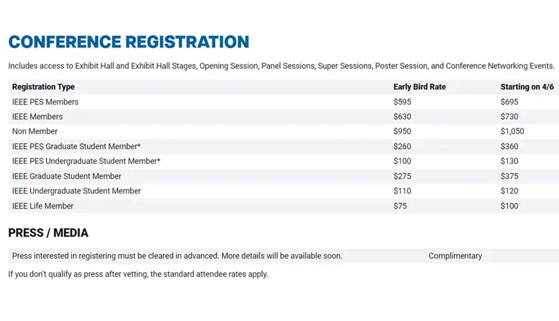 HOW MUCH DOES IT COST TO ATTEND T&D?