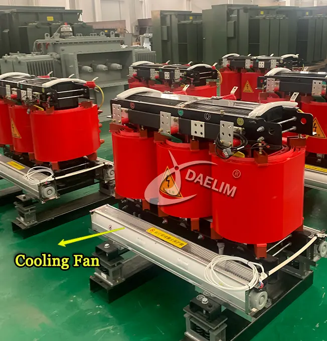 dry transformer cooling fan