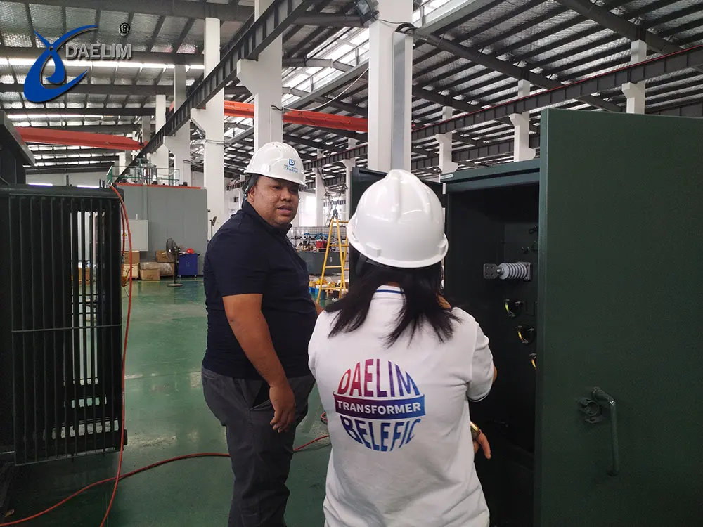 Customer Visit Daelim Transformer